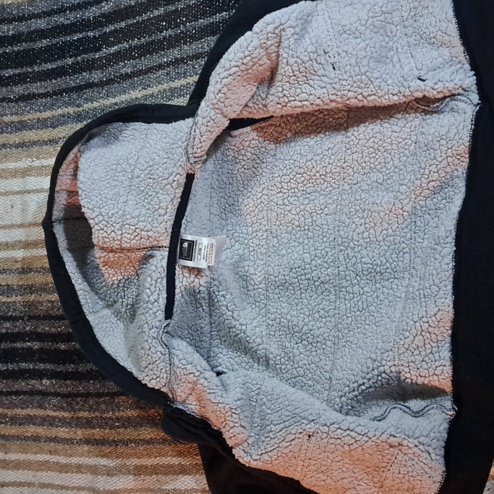 The North Face Black Sweatshirt with Hood - Picture 3 of 4